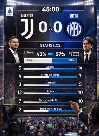 Statistik Juventus vs Inter