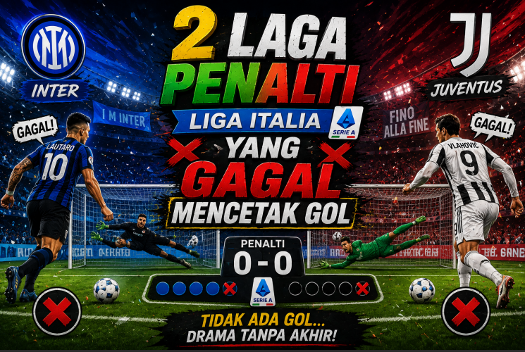 2 Laga Penalti Liga Italia