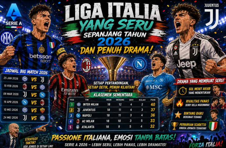 Liga Italia yang Seru Sepanjang