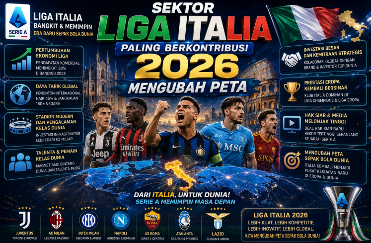 Sektor Liga Italia Paling Berkontribusi