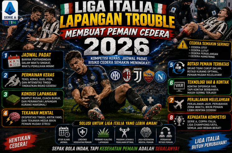 Liga Italia Lapangan Trouble