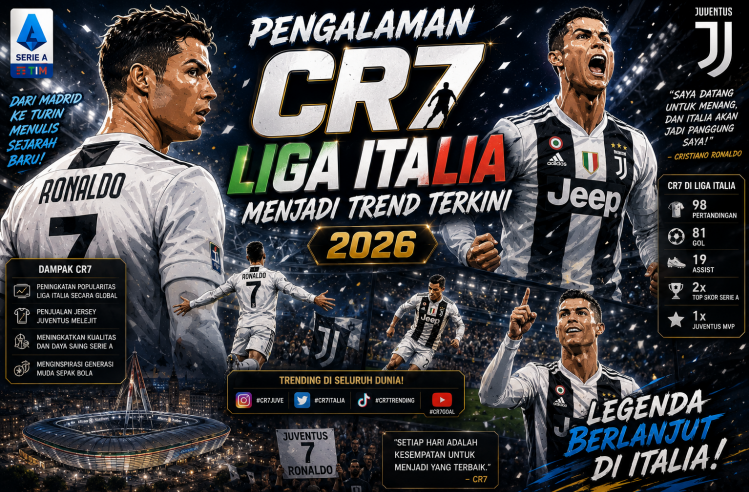 Pengalaman CR7 Liga Italia