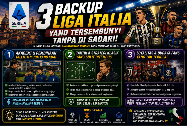 3 Backup Liga Italia