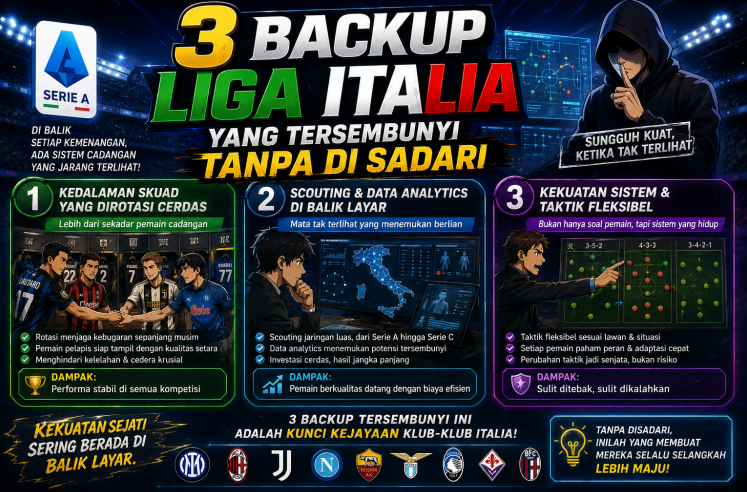 3 Backup Liga Italia