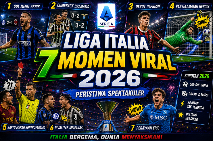 Liga Italia 7 Momen Viral