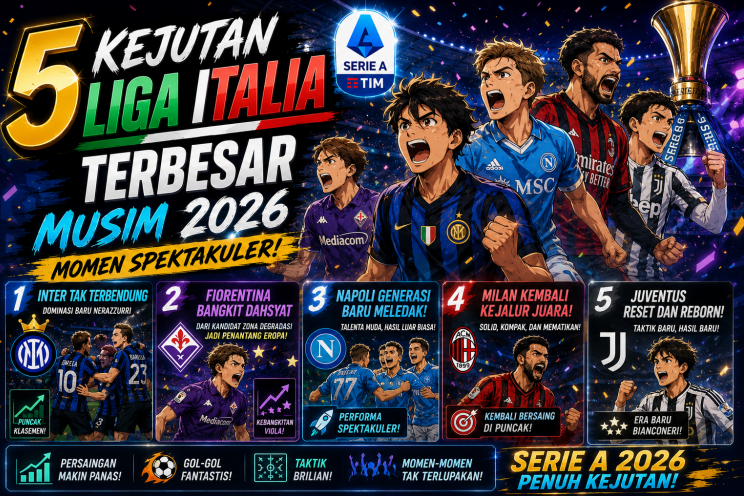 5 Kejutan Liga Italia