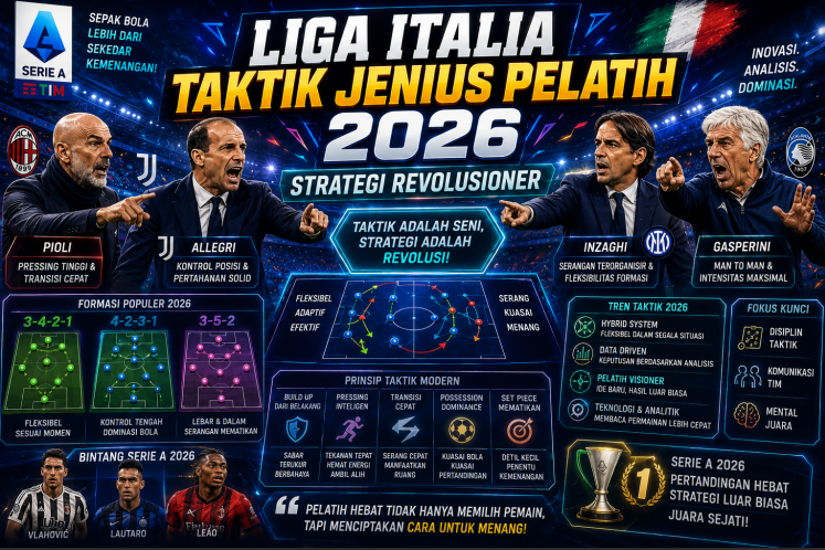 Liga Italia Taktik Jenius