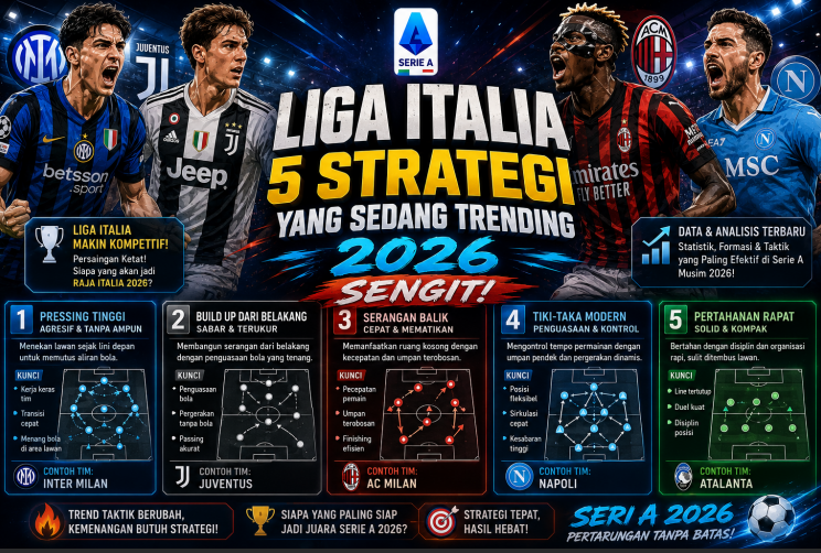 Liga Italia 5 Strategi