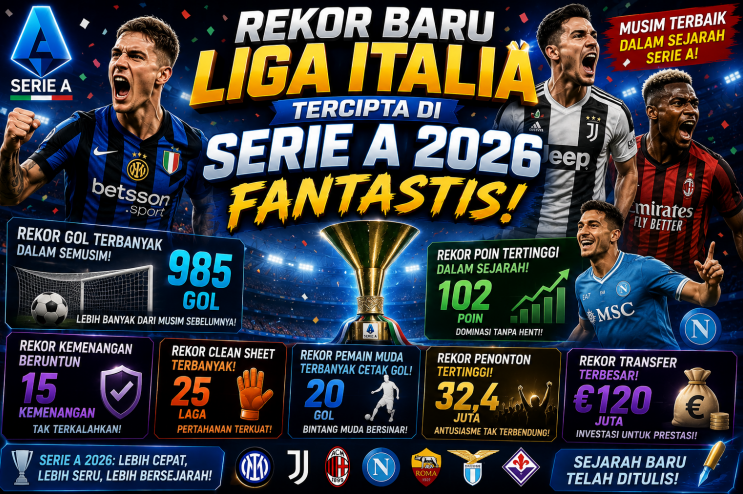 Rekor Baru Liga Italia