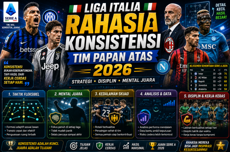 Liga Italia Rahasia Konsistensi