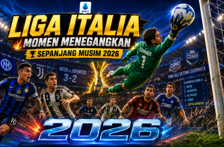 Liga Italia Momen Menegangkan