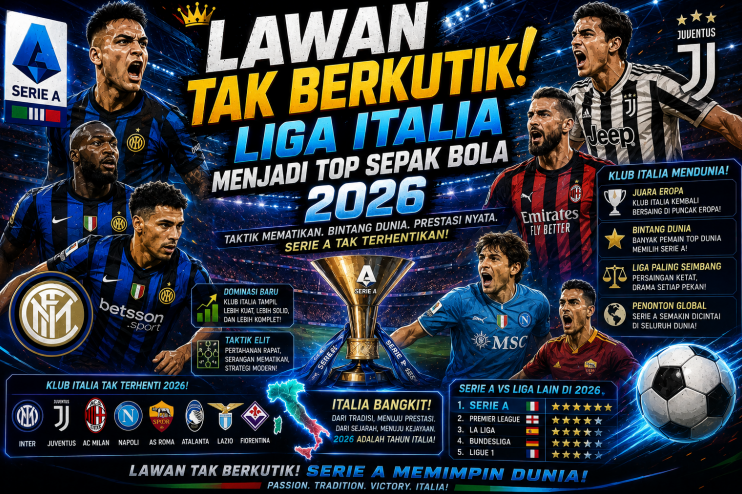 Lawan Tak Berkutik Liga Italia