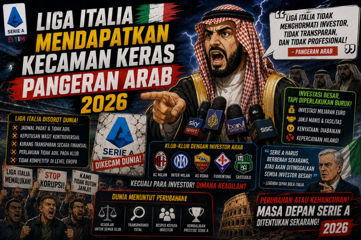 Liga Italia Mendapatkan Kecaman