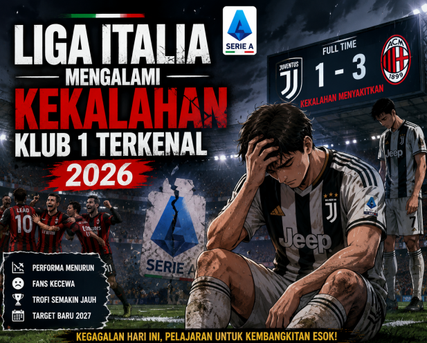 Liga Italia Mengalami Kekalahan