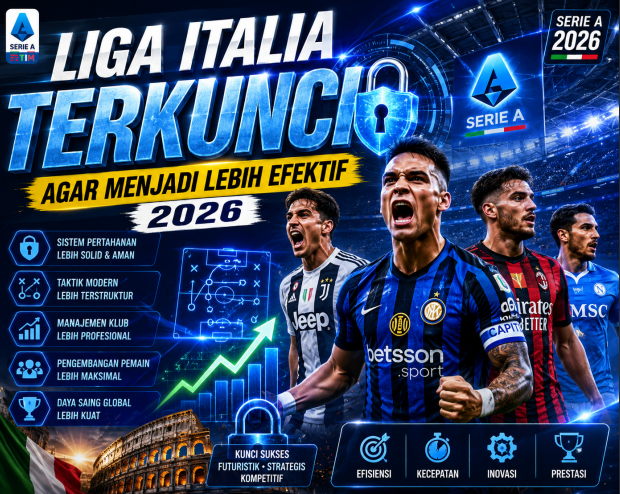 Liga Italia Terkunci Agar