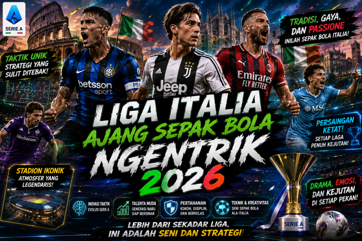 Liga Italia Ajang Sepak Bola