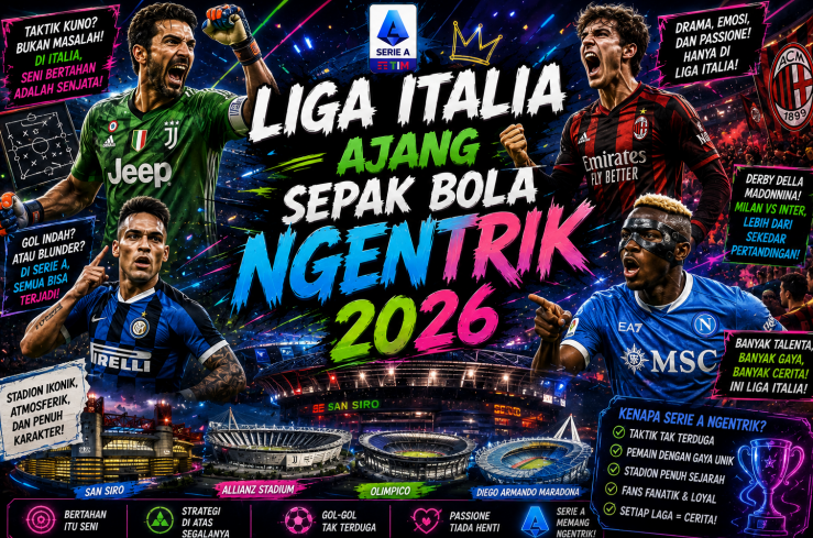 Liga Italia Ajang Sepak Bola