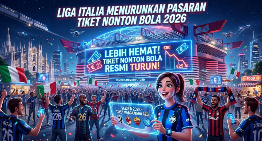 Liga Italia Menurunkan Pasaran