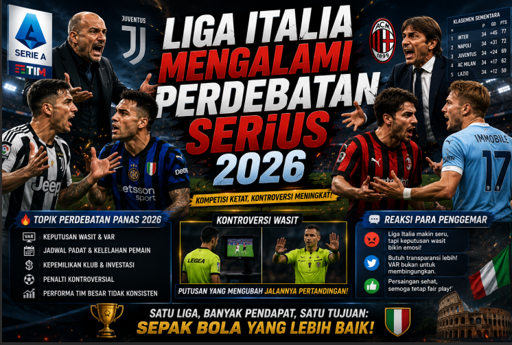 Liga Italia Mengalami Perdebatan
