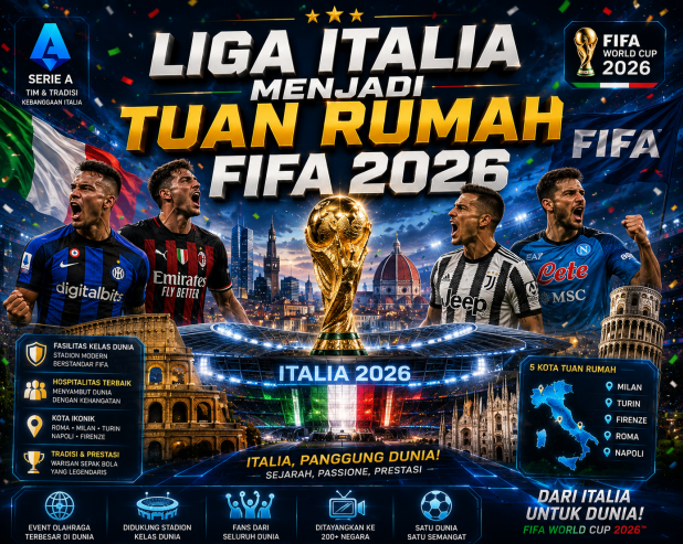 Liga Italia Menjadi Tuan