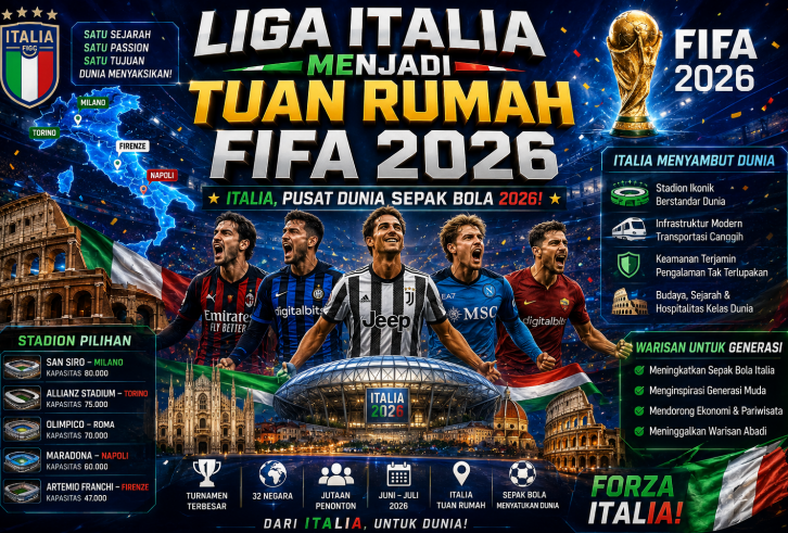Liga Italia Menjadi Tuan