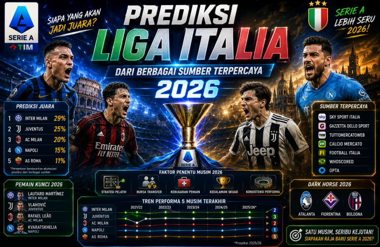 Prediksi Liga Italia Dari Berbagai