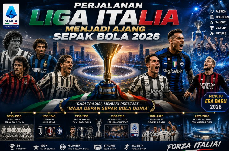 Perjalanan Liga Italia Menjadi
