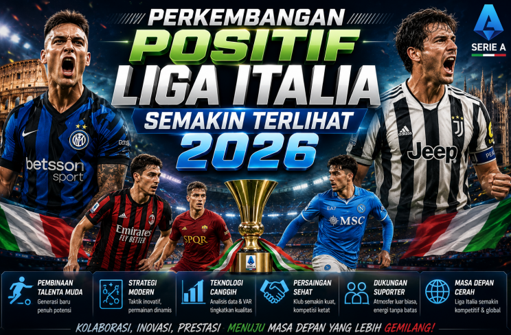 Perkembangan Positif Liga Italia