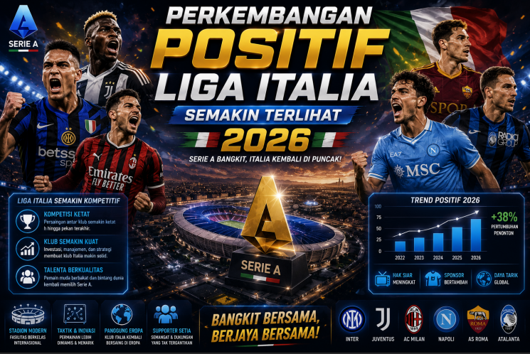 Perkembangan Positif Liga Italia