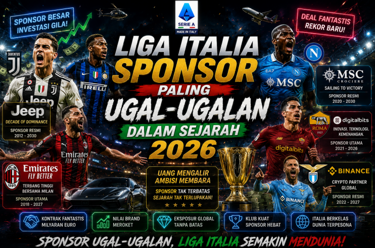 Liga Italia Sponsor Paling Ugal-Ugalan