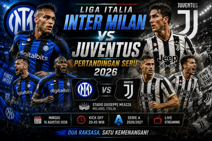Liga Italia Inter Milan VS Juventus