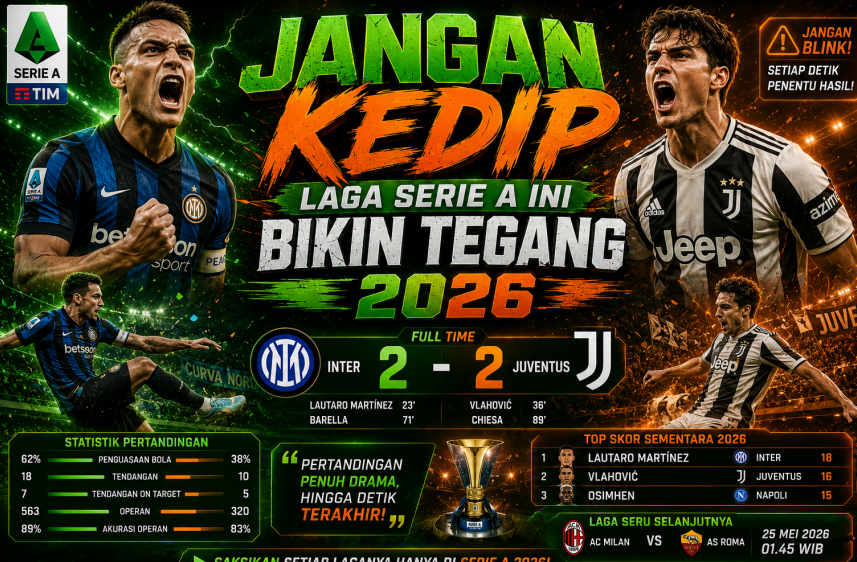 Jangan Kedip Laga Serie A