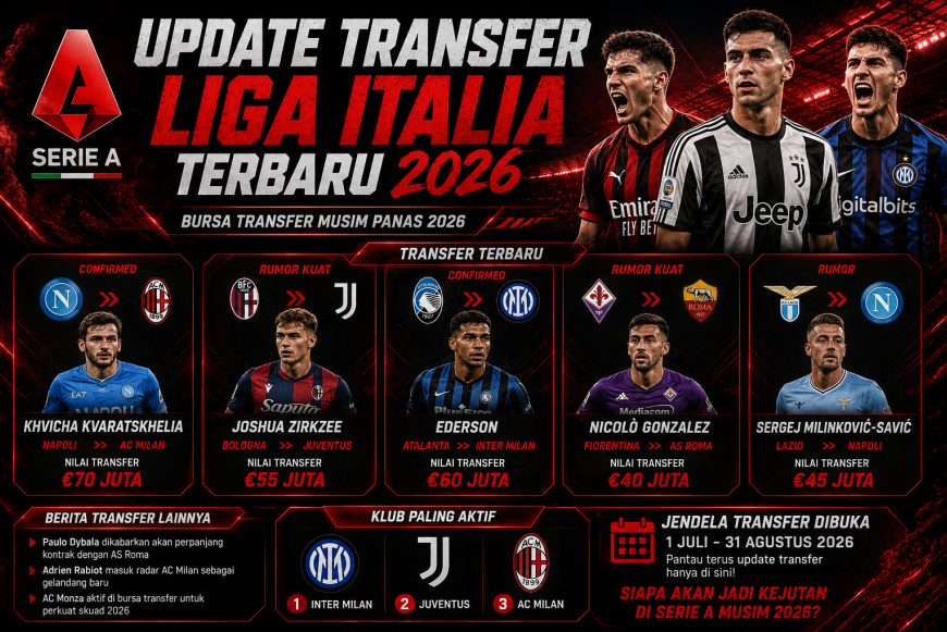 Update Transfer Liga