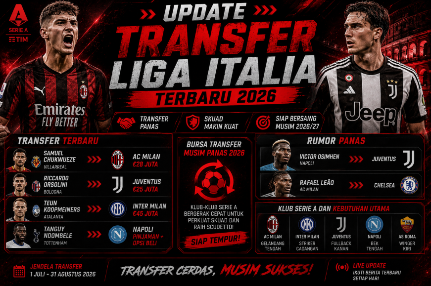 Update Transfer Liga