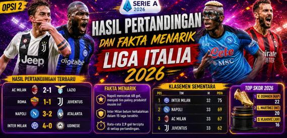 Hasil Pertandingan dan Fakta