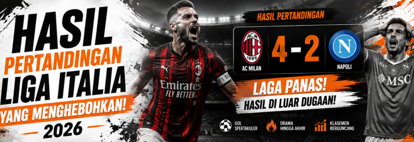 Hasil Pertandingan Liga Italia