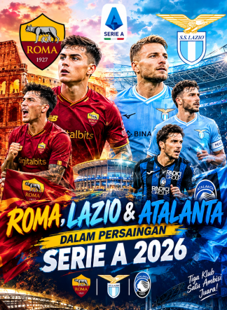 Roma Lazio & Atalanta